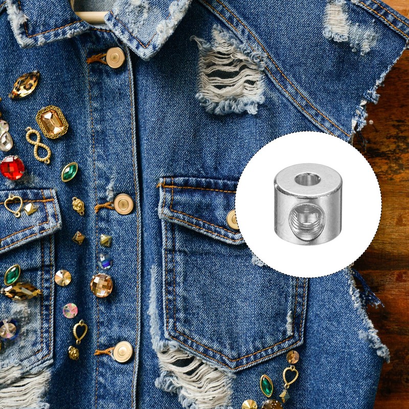 sourcing map 20pcs Pin Backs Locking Pin Locking Pin Keepers