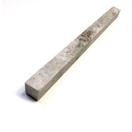 Squarefeet Depot 3/4x12 Silver Travertine Chair Rail Cubic Liner Profile Trim Molding Wall Tile