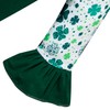2Pcs Newborn Baby Girl First St. Patricks's Day Romper Ruffle
