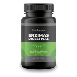 Enzimas Digestivas Probióticos Y Prebióticos 60 Cápsulas Sabor Sin Sabor