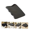 Beavorty 2pcs Natural Black Horn Gua Sha Scraping Plate for