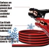 CARTMAN 10 Gauge 12 Feet Jumper Cables UL Listed Heavy