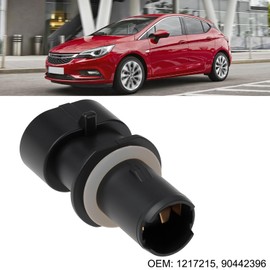 YINETTECH 2pcs License Plate Light Socket 1217215 90442396 Compatible with OPEL MERIVA B