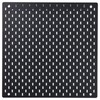 SKÅDIS Pegboard, 56 x 56 cm, Black