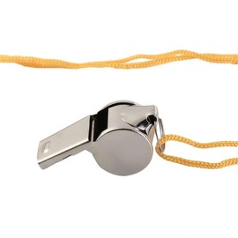 Self-Defense Sports Metal Whistle Individual Packaging 15ea