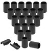 Luomorgo 24 Pcs 3/4 Inch Wire Shelf Clips, Plastic Shelf