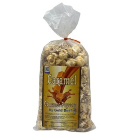 Generic Gold Dust Kettle Corn | Caramel Popcorn | Made with Real Caramel | Gourmet Popped Popcorn Snack Bag | Non GMO | Fluffy Popped Popcorn | Made in Nebraska | 3 oz Bag | 4 Pack