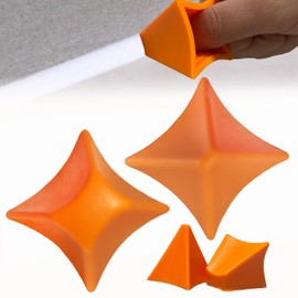 Yniquet 2PCS Silicone Seam Tools, Reusable Caulk Smoothing Tool Silicone Caulking Tool Caulking Applicator Finishing Tool for Bathroom Grout Kitchen Sink Floor Finish