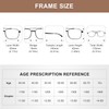 OuShiun Photochromic Progressive Reading Glasses for Men, No-Line Multifocal Readers
