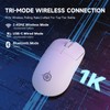 MAGIC-REFINER G6 Wireless Gaming Mouse,24000 DPI Adjustable,75g Lightweight Mouse,Tir-Mode BT/2.4G