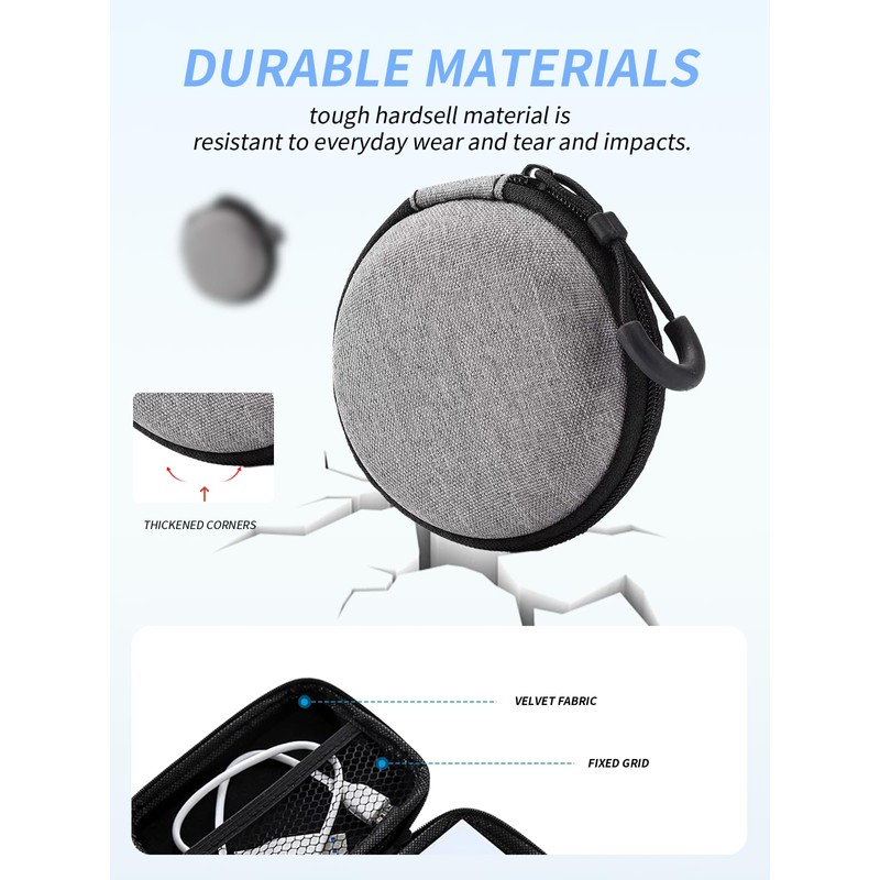 Portable bag for Technics EAH-AZ100 Wireless Earbuds,case for Technics EAH-AZ100,