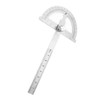 0-180 Degree Protractor Stainless Steel Rotary Protractor 0-15 cm Angle
