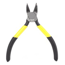 Diagonal Plier High‑Carbon Steel Body 2‑Color Non‑Slip Handle Rebound‑Tail 5‑Inch for Plastic