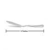 ERCRYSTO Stainless Steel Butter Knife, Set of 2, Butter Spreader,