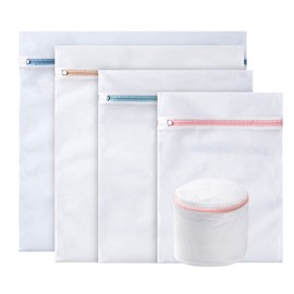 Bolsas de Lavandería, Malla Organizador de Lavado para Lavar Ropa Interior Delicada/Organizadoras de Redecilla con Calcetines, Ropa Interior de Sujetador, Prendas-Organizar de Viaje (5Pcs)