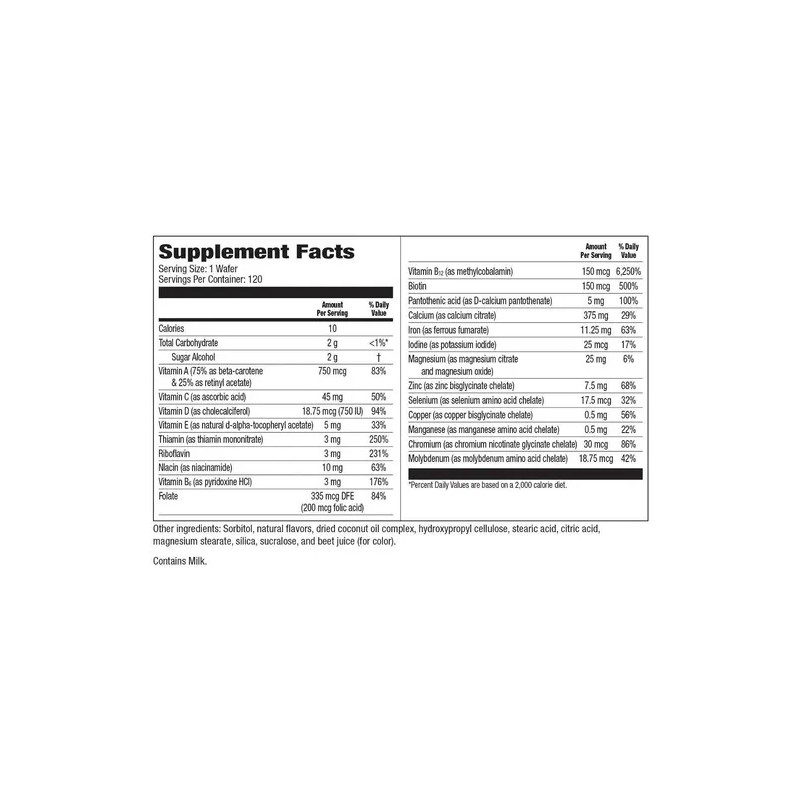 Multivitaminico Bariatrico Bariatrica 120 Unidaides Eg J16 Sabor Berry
