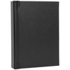 Neil Enterprises Inc. 5" x 7" Black Leather Self-Stick Photo