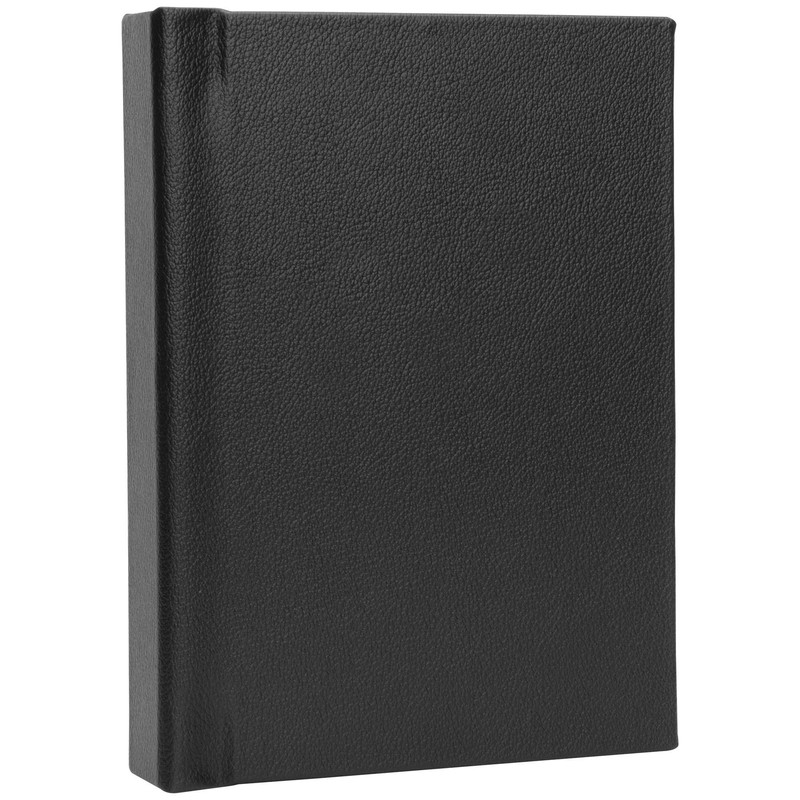 Neil Enterprises Inc. 5" x 7" Black Leather Self-Stick Photo