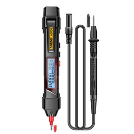 BSEWO Pen Type Digital Multimeter,A3006 Pen Type Digital Multimeter 4000 Count AC/DC Voltage Tester Zero Fire Line Detector Resistance Capacitance and Diode Testing Electric Tools