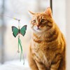 Lyyxjsltd 3 Pack Butterfly Cat Teaser Cat Teaser Toy Cat