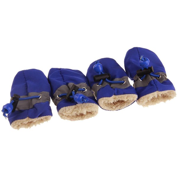 Nexsol Anti Slip Dog Socks Shoes Adjustable Drawstring Boot Paw