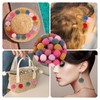 lahnao 160 Pcs Colourful Pom Poms, 15mm Pompoms for Crafting,