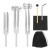 AILIMIAO Tuning Forks Set 128 Hz, 256 Hz, 512 Hz,