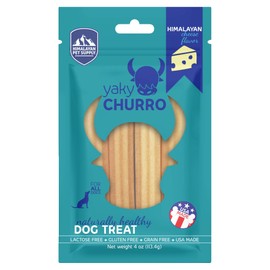 Himalayan Corporation yakySNACK 5221400 4 Oz yakyCHURRO Cheese Dog Chews