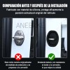 4pz Protector Puertas Autos Protector Cerradura De Puerta