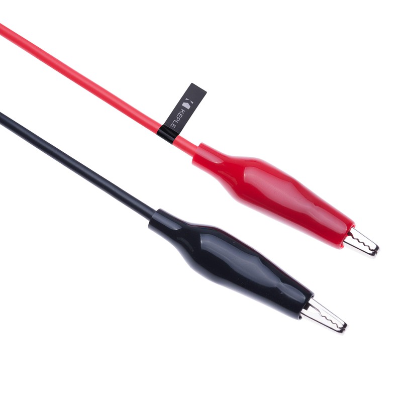 Crocodile Clips Electrical Insulated Wire Multimeter Test Leads Set Alligator