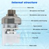 Water Float Valve, Portable 304 Stainless Steel Fully Automatic Water