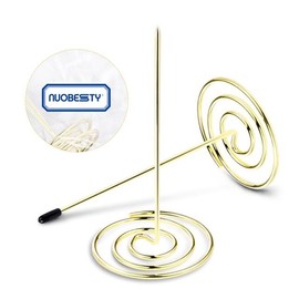 Gold Bill Fork Receipt Holder Fork Invoice Holder Check Bill Fork Receipt Note Spike Stick Memo Clip Invoice Bill Holders Receipts Check Bill Fork Straight Rod Paper Holder, Memo Holders