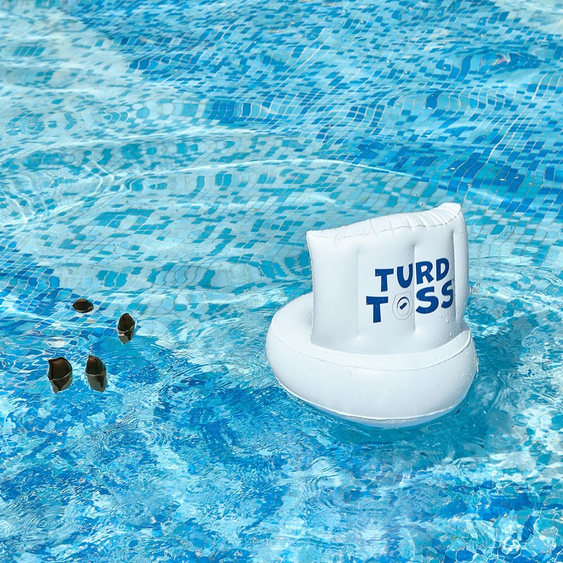 Turd Toss™ - Inflatable Pool Game