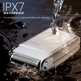 SEJOY Men's Electric Foil Razor Waterproof Cordless Beard Shaver Trimmer Wet&Dry
