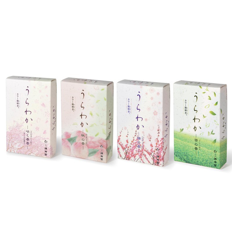 [Asahi Akazawa Original] Urawaka Series Premium Incense Incense Buddhist Tools