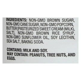 UD_G.h. Cretors Popcorn Just the Caramel Case of 12-8 Oz Healthy Baked Dried Corn Snacks with Soft Sweet Flavor