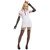 Cosplay.fm Women’s Anime Cosplay Costume White Nurse Outfit with Hat