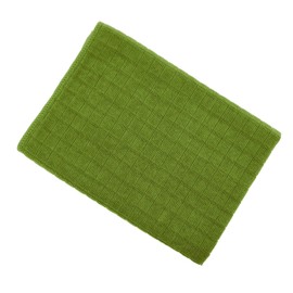 gryeer 8 Pack Tea Towels, 100% Microfibre, Soft, Super Absorbent and Lint Free Kitchen Towels, 45 x 65 cm, Green