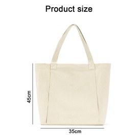 Yoga Mat Bag, Yoga Mat Carryall Bag for Women, Canvas Tote Bag with Yoga Mat Carrier for Office, Workout, Pilates, Travel, Beach and Gym