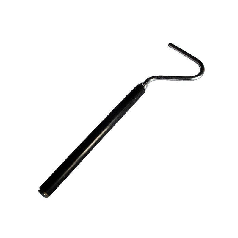 AIMALL Adjustable Telescopic Snake Hook, Stainless Steel Reptile Capture Hook,