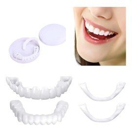 Dientes Postizos Temporal Falsos Carillas Dentales