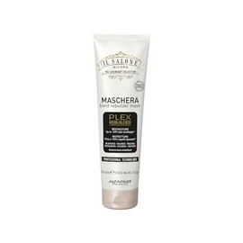 Il Salone Milano Plex - Mscara de cabello reconstructor para cabello tratado con color, mscara profesional durante la noche para cabello seco y daado 