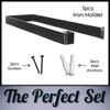 Stur-De Wrought Iron Paper Towel Holder - Wall Mount Paper