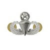 Army Parachutist Miniature Size Qualification Brite Dress Badge (Master)
