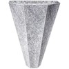 Cedilis Galvanized Steel Chicken Cone, Medium Size Poultry Restraining Cone,