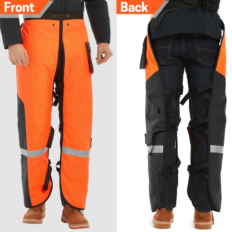 YARDMARIS Chainsaw Chaps Technical 8 Layers Chainsaw Pants Class B