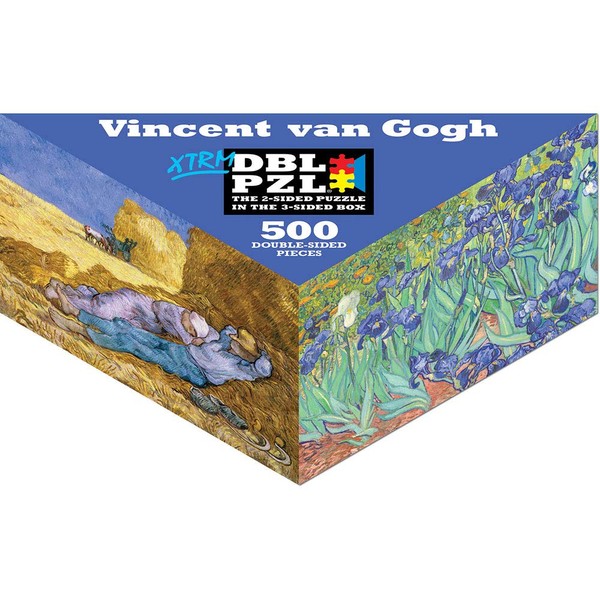 Vincent Van Gogh - 500pc Double-Sided Jigsaw Puzzle by Pigment