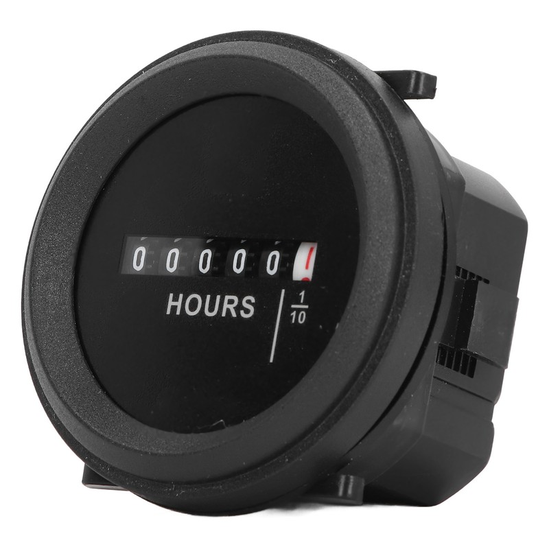 Round Hour Meter High Accuracy Quartz Mechanical Hour Meter for