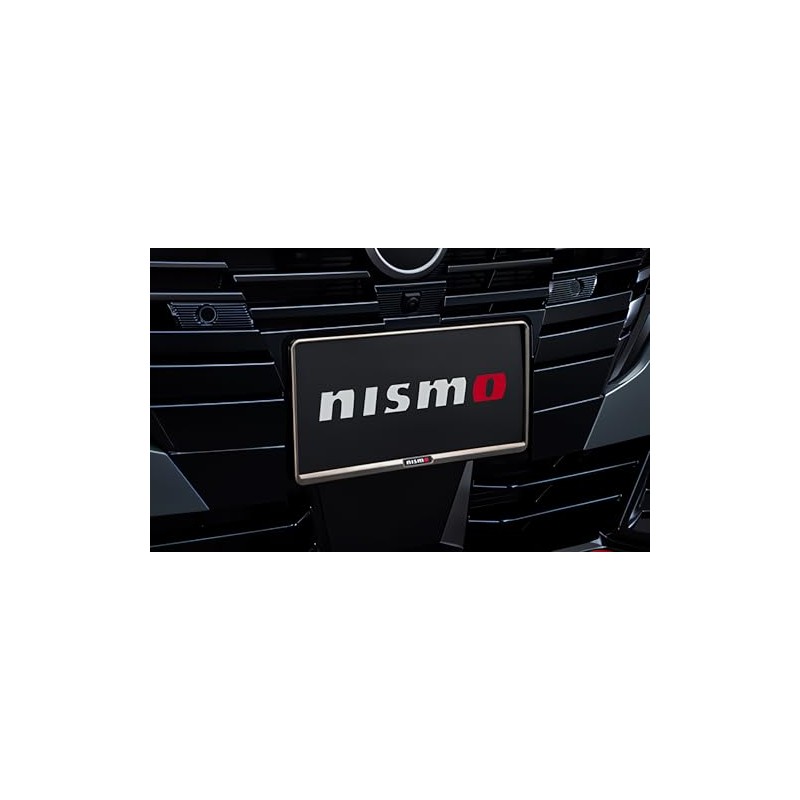 Nismo KZ620-0A00D License Plate Rim Matte Dark Chrome