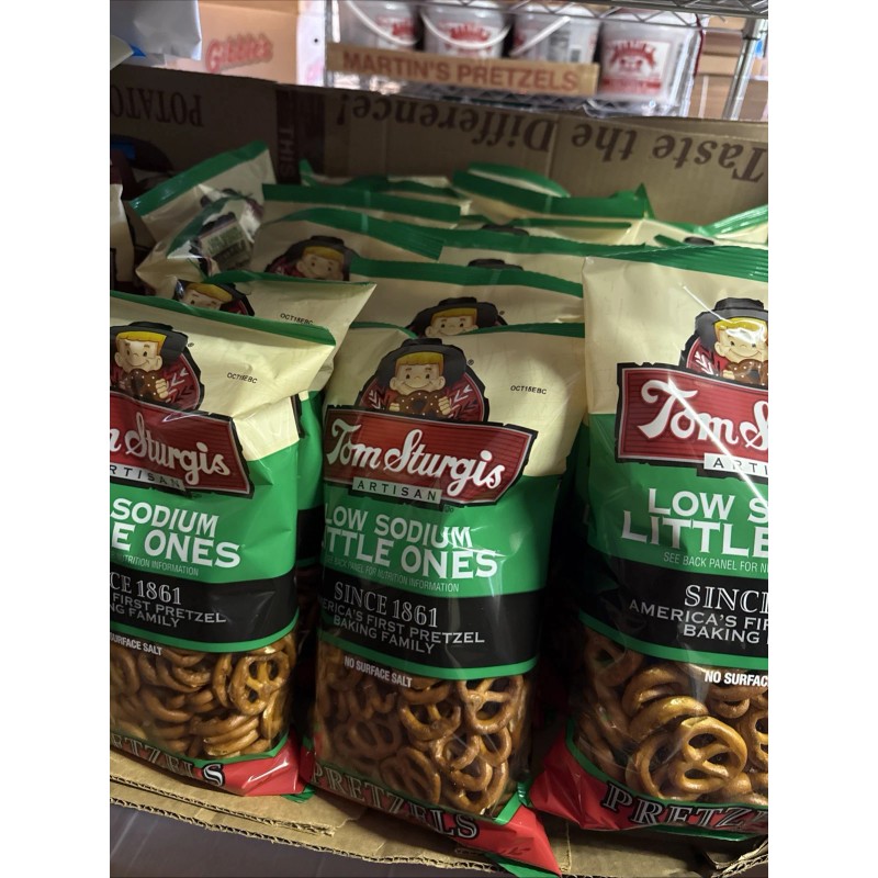 Tom Sturgis 3x Tom Sturgis Artisan Low Sodium Specials Pretzels,
